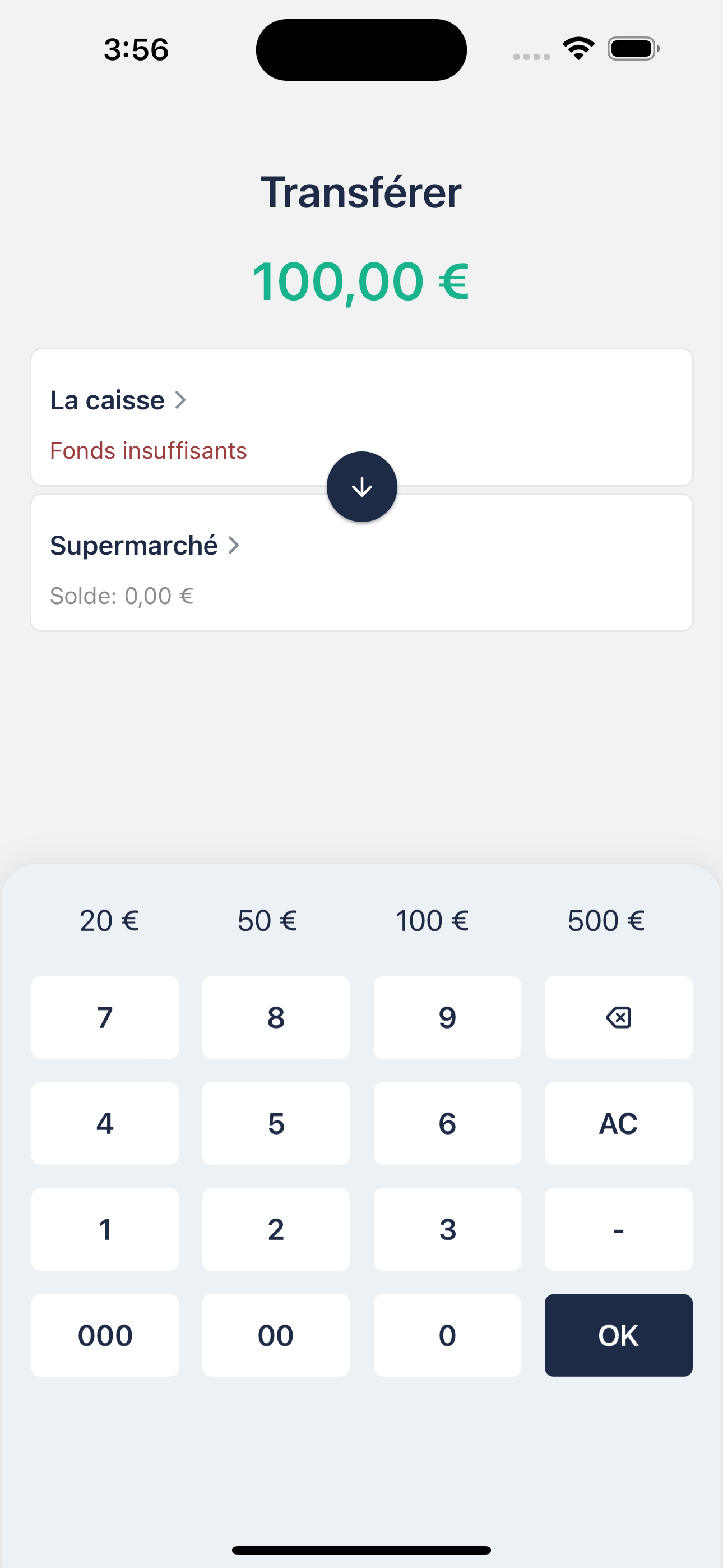 Assign money mockup